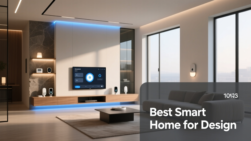 Best Smart Home for Design: Integrating Aesthetics,