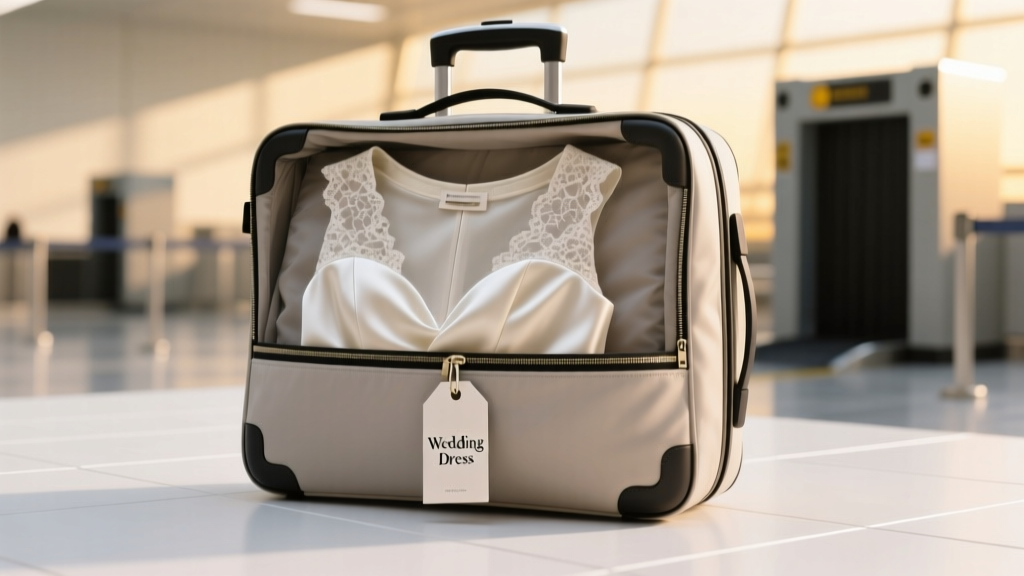 How to Travel with Wedding Dress on Plane (2026)