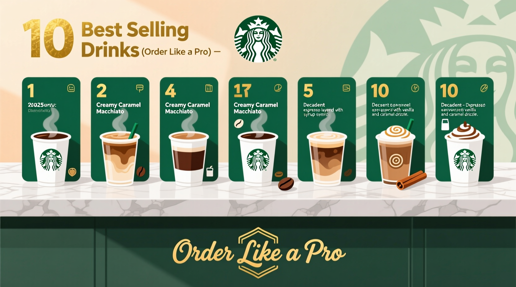 best selling starbucks drinks