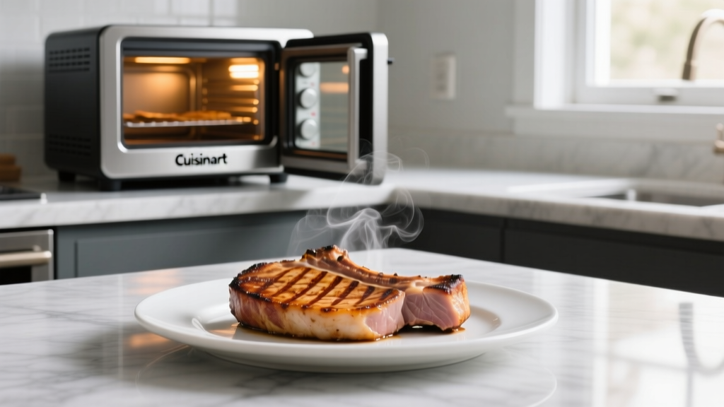 Perfect Pork Chops in Your Cuisinart Air Fryer Toaster Oven