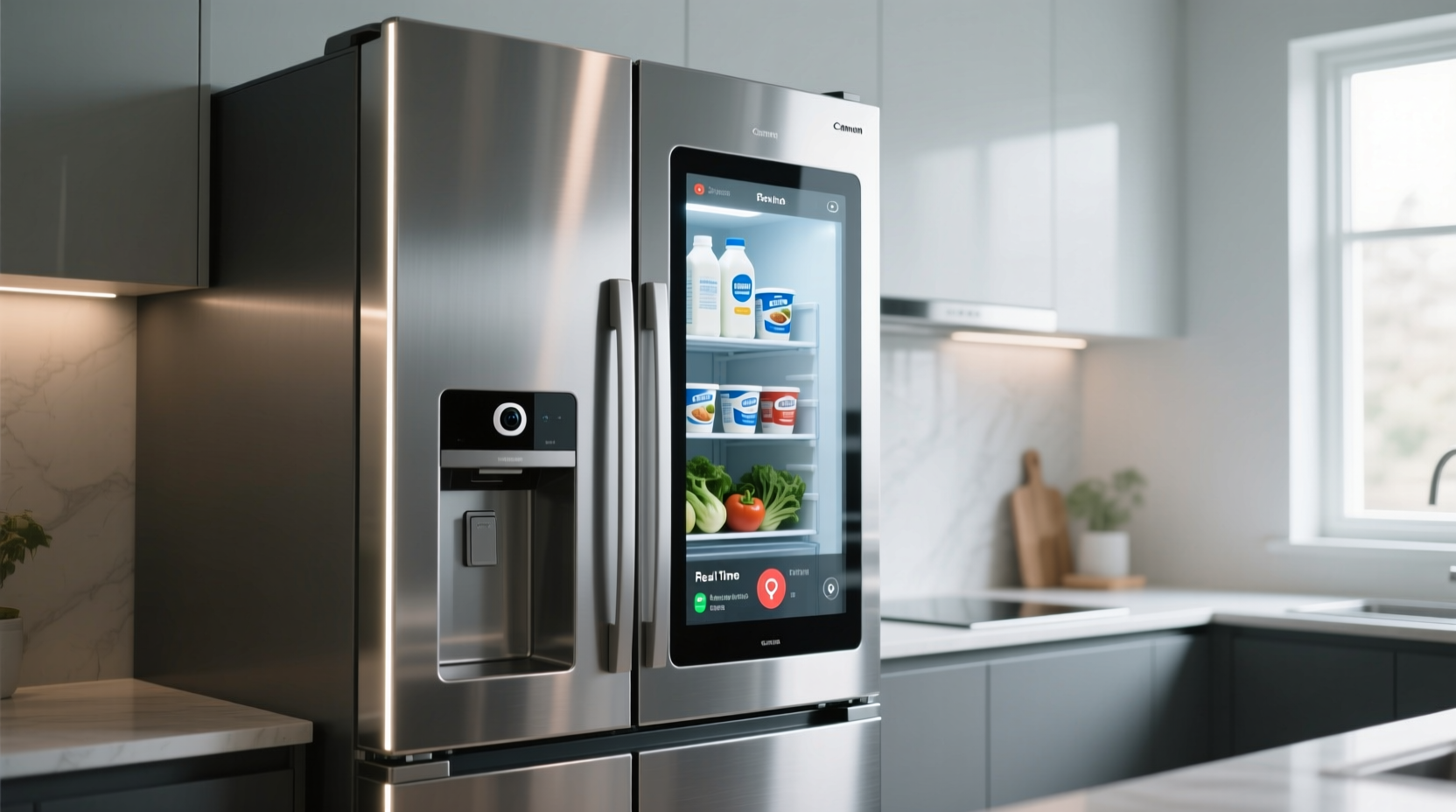 is it worth upgrading to a smart fridge with touchscreen and camera