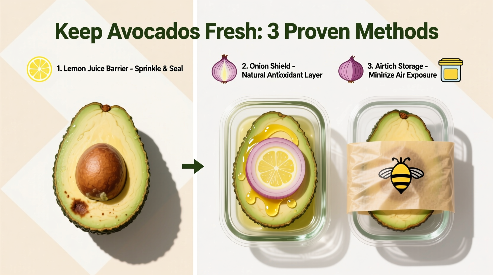 how to keep avocados fresh for longer without them turning brown