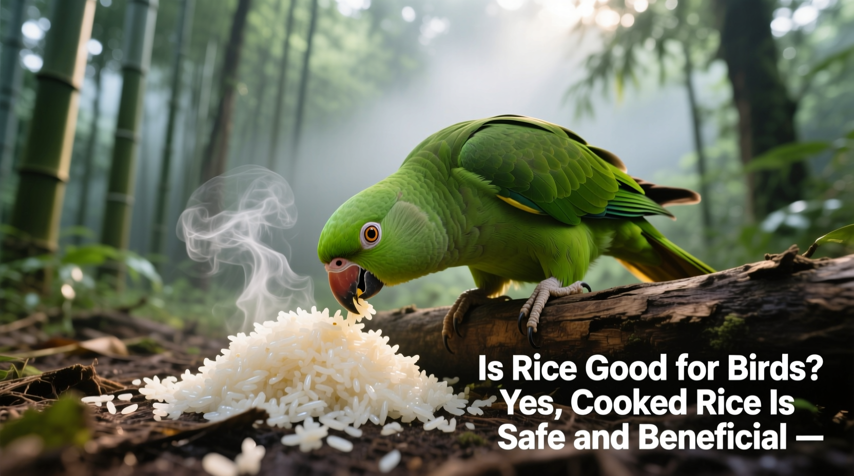 is rice good for birds