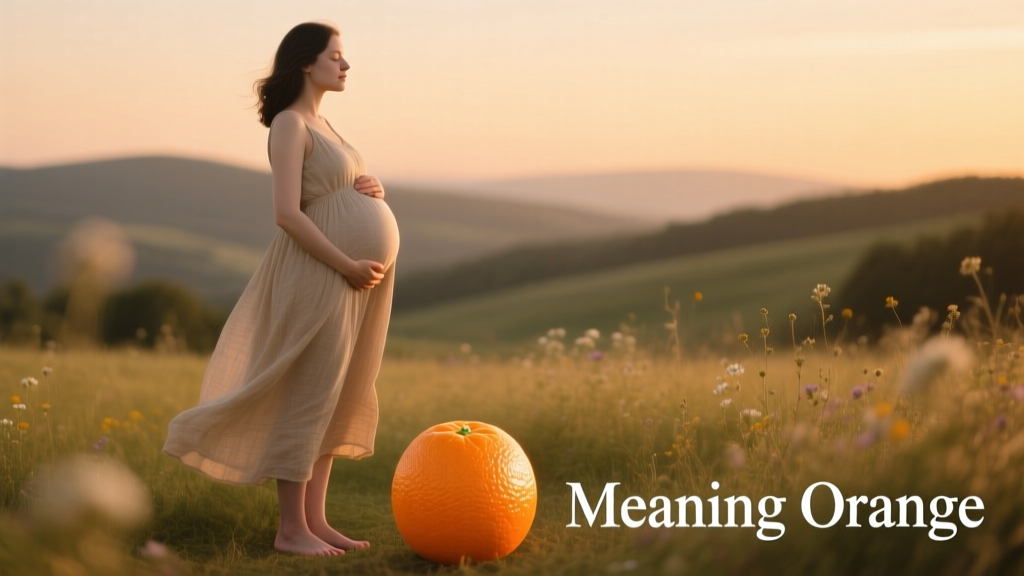 The Science, Symbolism, and Practical Significance of Orange in Pregnancy, Birth, and Postpartum Care
