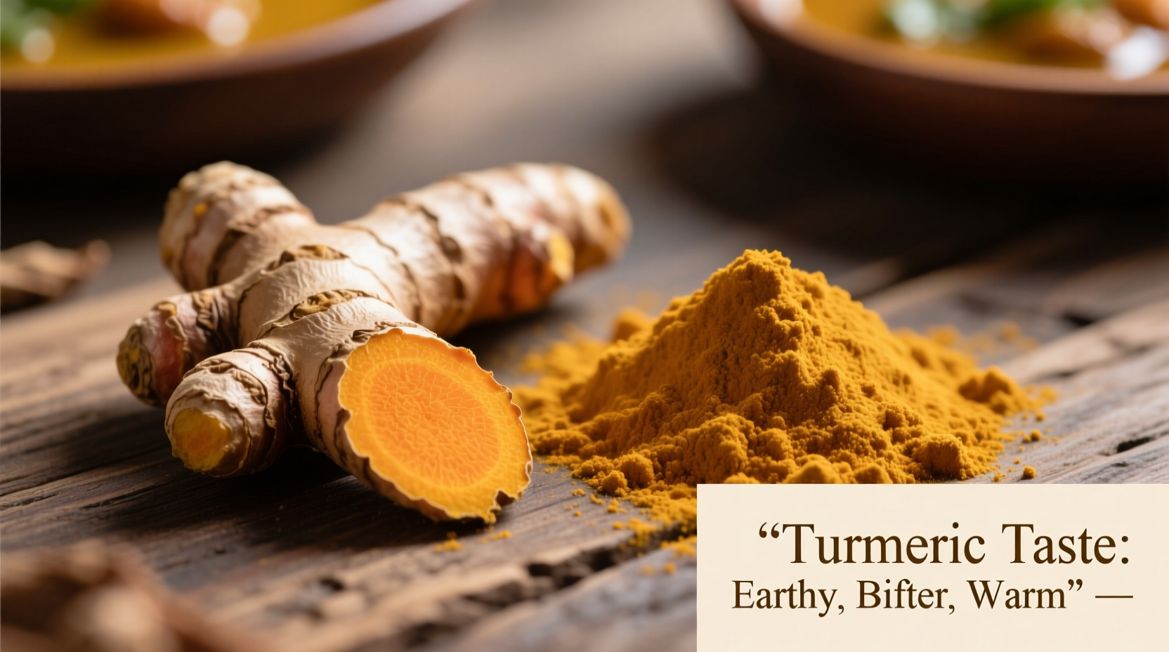 does turmeric have a taste  flavor facts explained