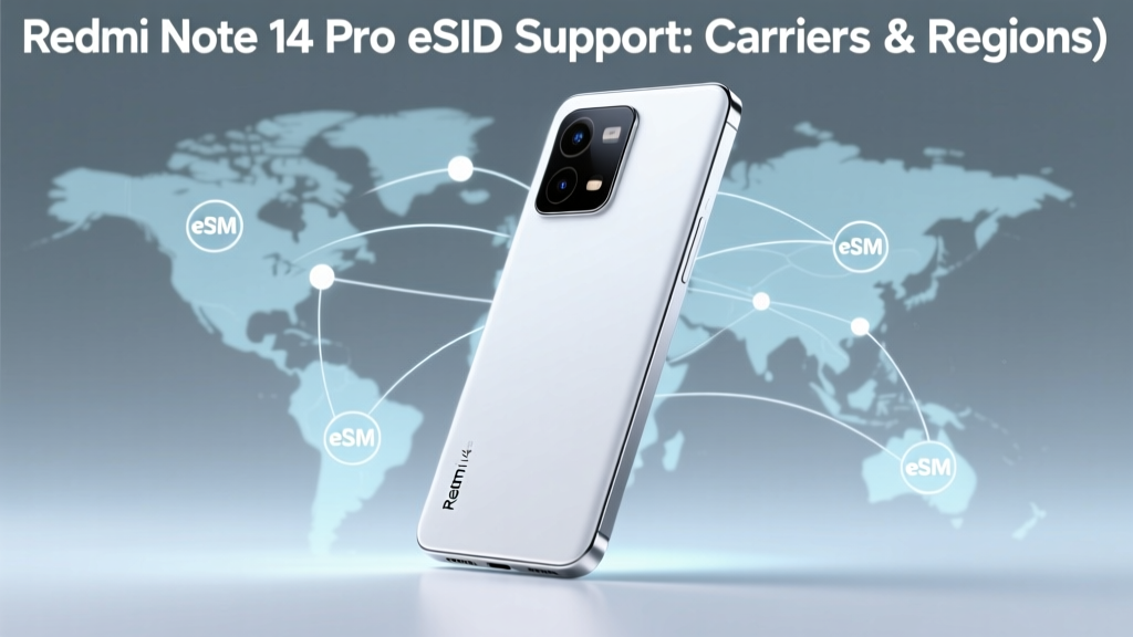Redmi Note 14 Pro eSIM Support: Carriers & Regions