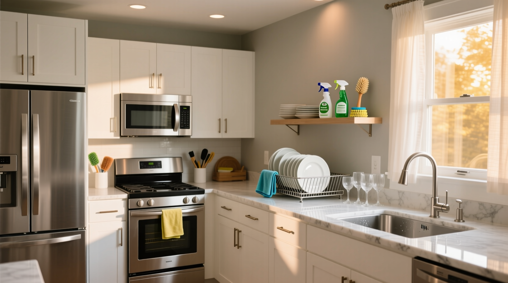 Countertops, Sink, and Backsplash