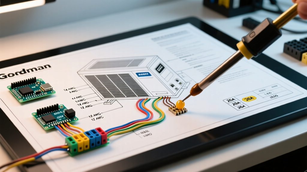 How to Read a Wiring Diagram for Goodman AC Unit Condensers