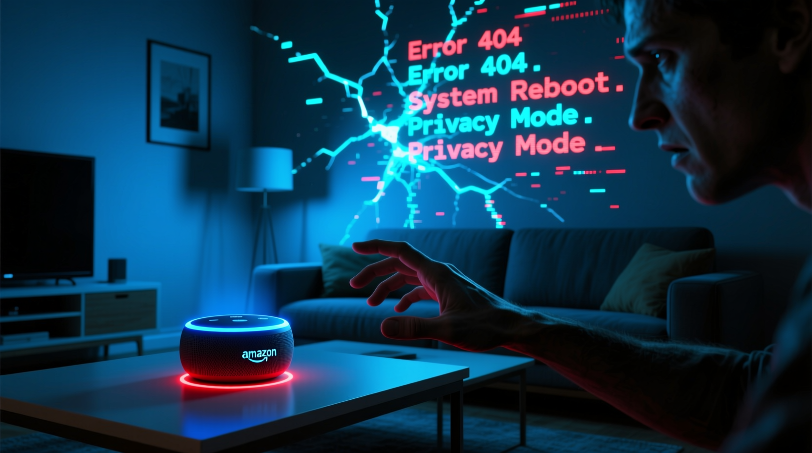why does my alexa randomly laugh creepy glitch or settings issue