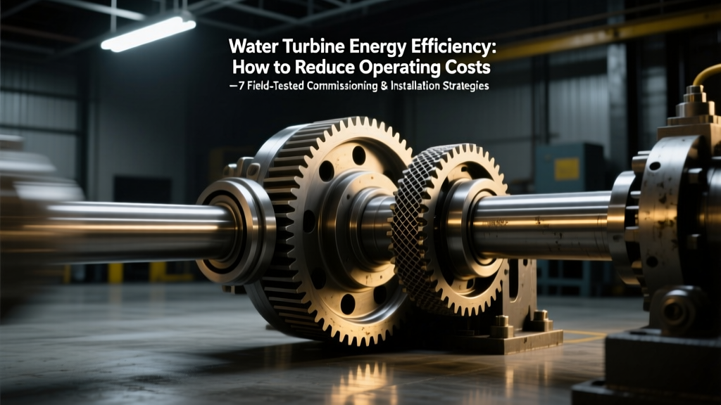 Water Turbine Efficiency: 7 Commissioning Levers Cut O&M