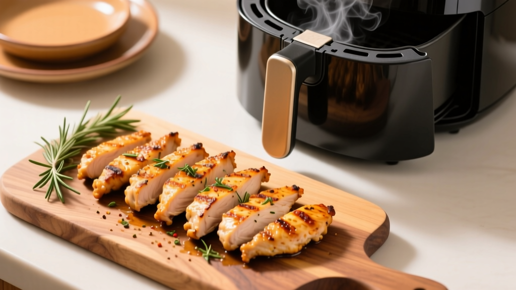 Air Fry Frozen Grilled Chicken Strips Perfectly
