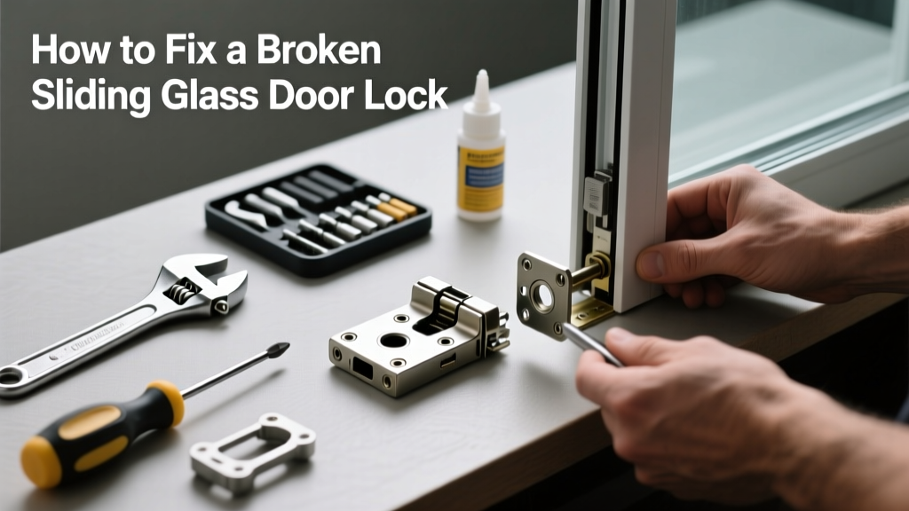 How to Fix a Broken Sliding Glass Door Lock