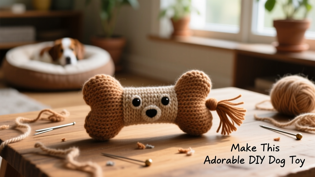 Make This Adorable DIY Dog Toy for Your Favorite Furry Friend