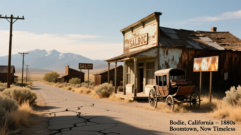 Bodie Ghost Town, California: The Unfolding Story of a Preserved Gold Rush Relic
