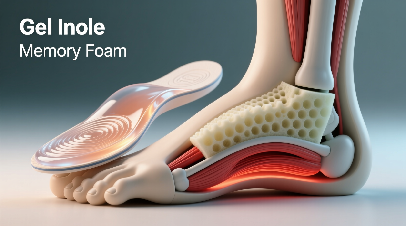 gel insole vs memory foam which relieves plantar fasciitis pain better