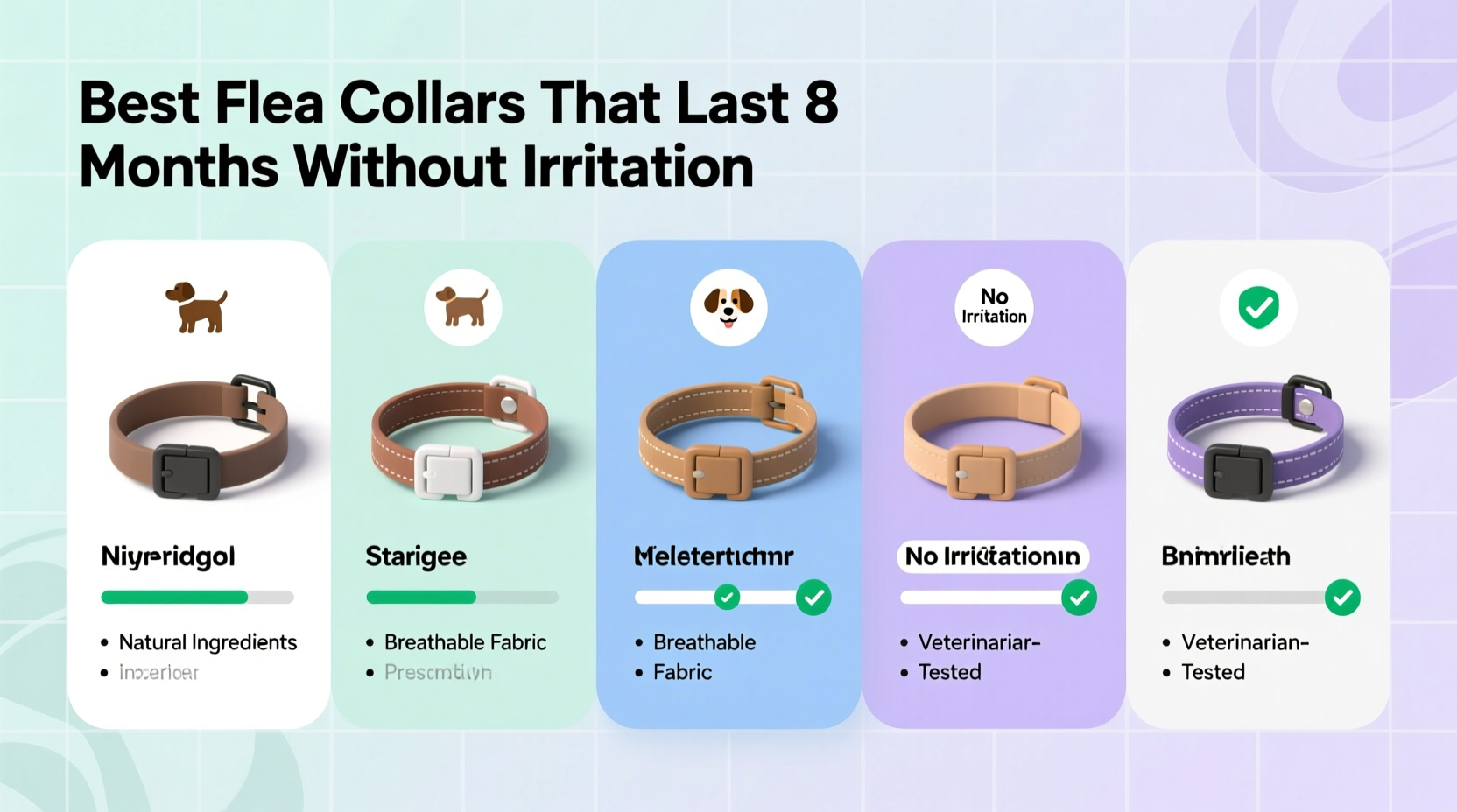 best flea collars for dogs that actually last 8 months without irritation