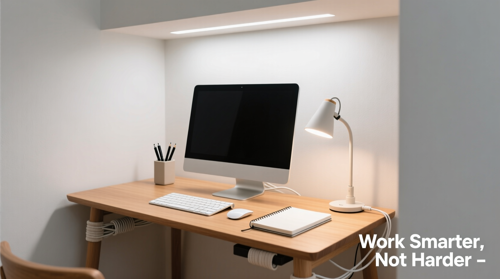 minimalist desk setup ideas for small spaces maximizing productivity