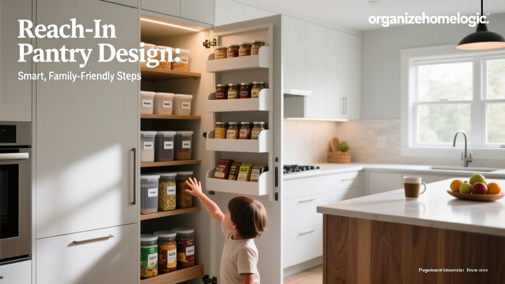 Reach-In Pantry Design: Smart, Family-Friendly Steps