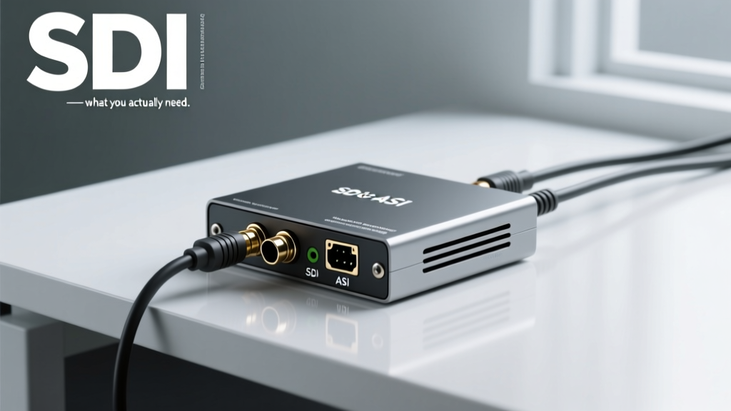 SDI to ASI Converter: 7 Critical Specs Engineers Miss