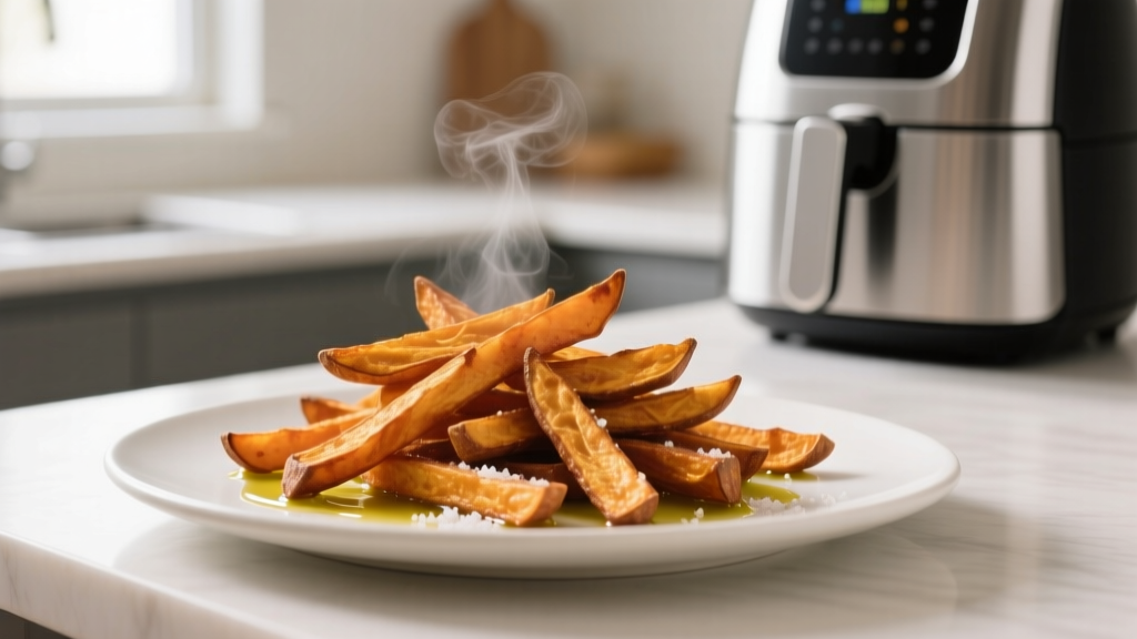 Best Sweet Potato Fries for Air Fryer (Crispy & Healthy!)