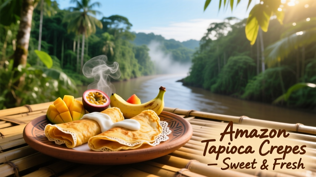 Amazon Tapioca Crepes: The Forgotten Street Food of the Upper Amazon Basin