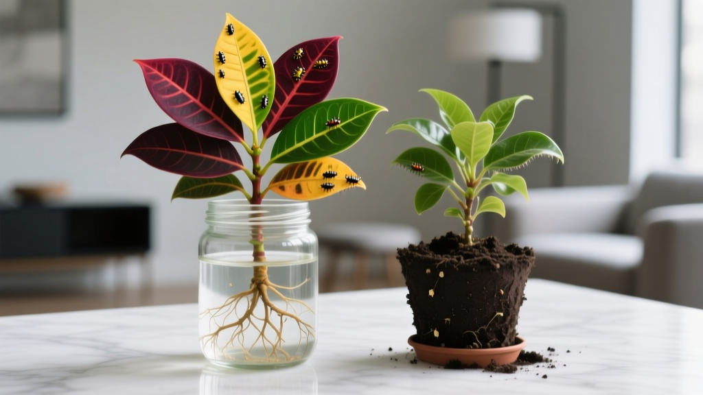 Croton Propagation: Why Water Increases Pest Risk