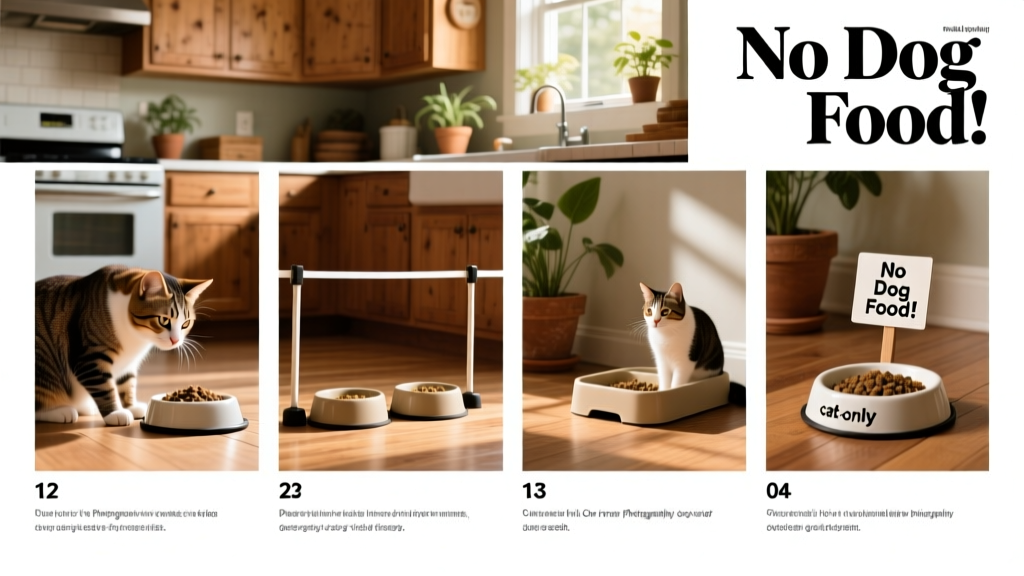 How to Stop a Cat From Eating Dog Food: 4 Effective Tips & Tricks
