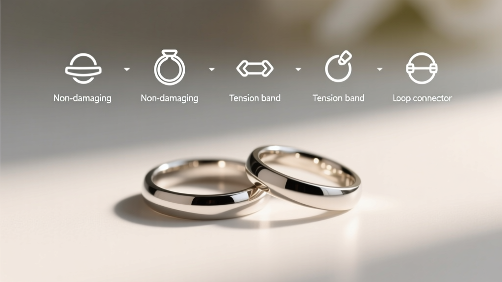 How to Keep Wedding Rings Together Without Soldering