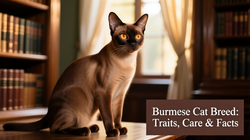 Burmese Cat Breed: Info, Pictures, Care, Traits & Facts