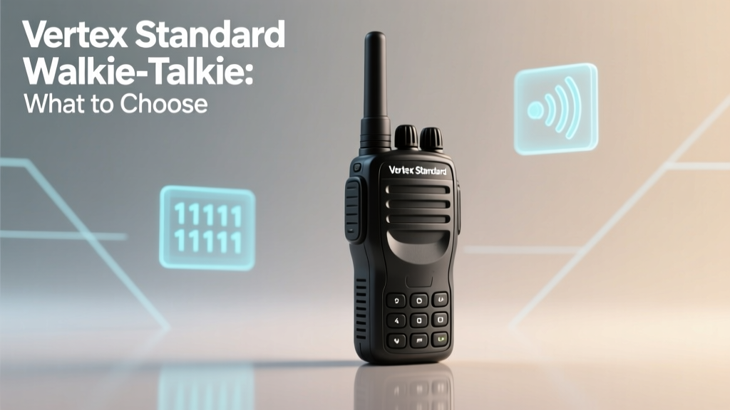Best Vertex Standard Walkie Talkies: 7 Factors That Matter