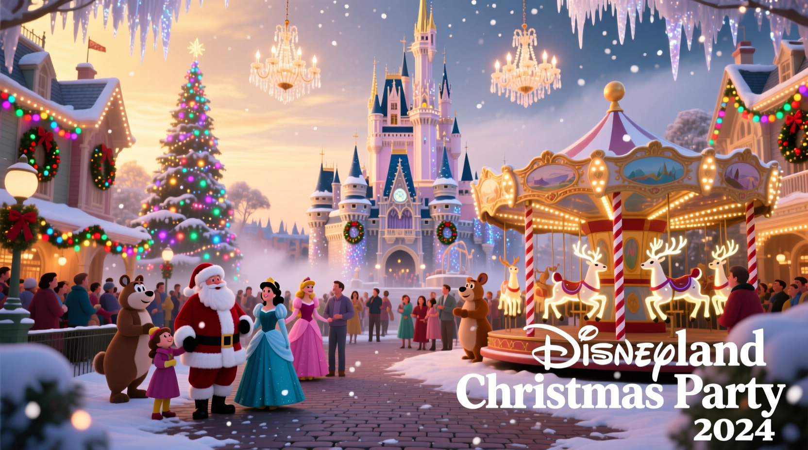 does disneyland have a christmas party