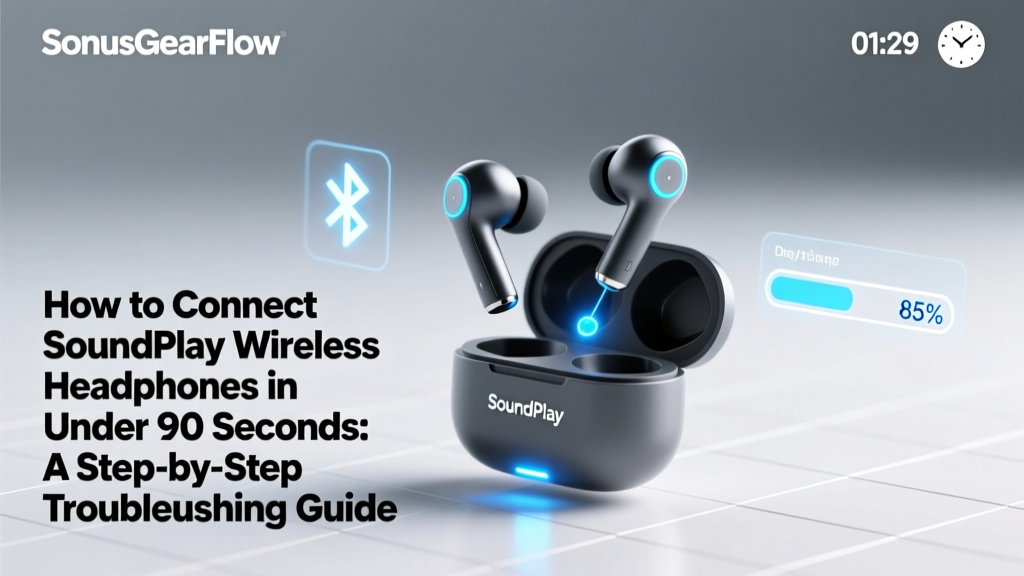 How to Connect SoundPlay Wireless Headphones (2026)
