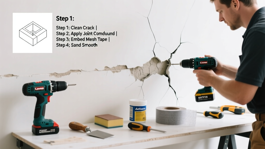Fixing Settling Cracks: Replacement Part Guide