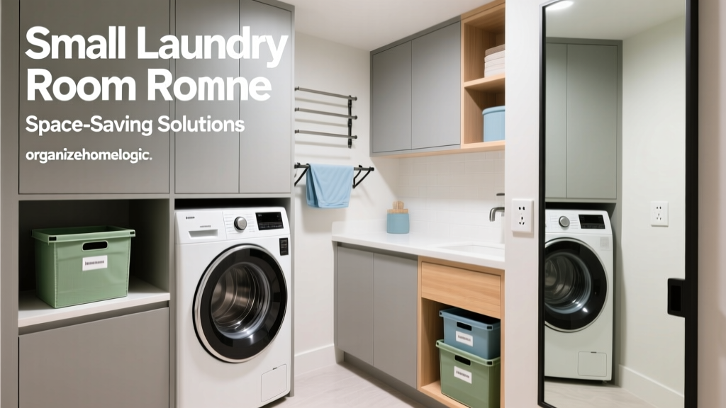 Small Laundry Room Space-Saving Solutions