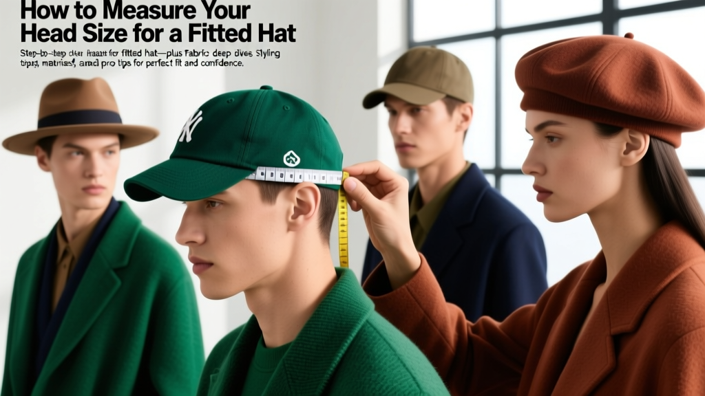 How to Measure Your Head Size for a Fitted Hat