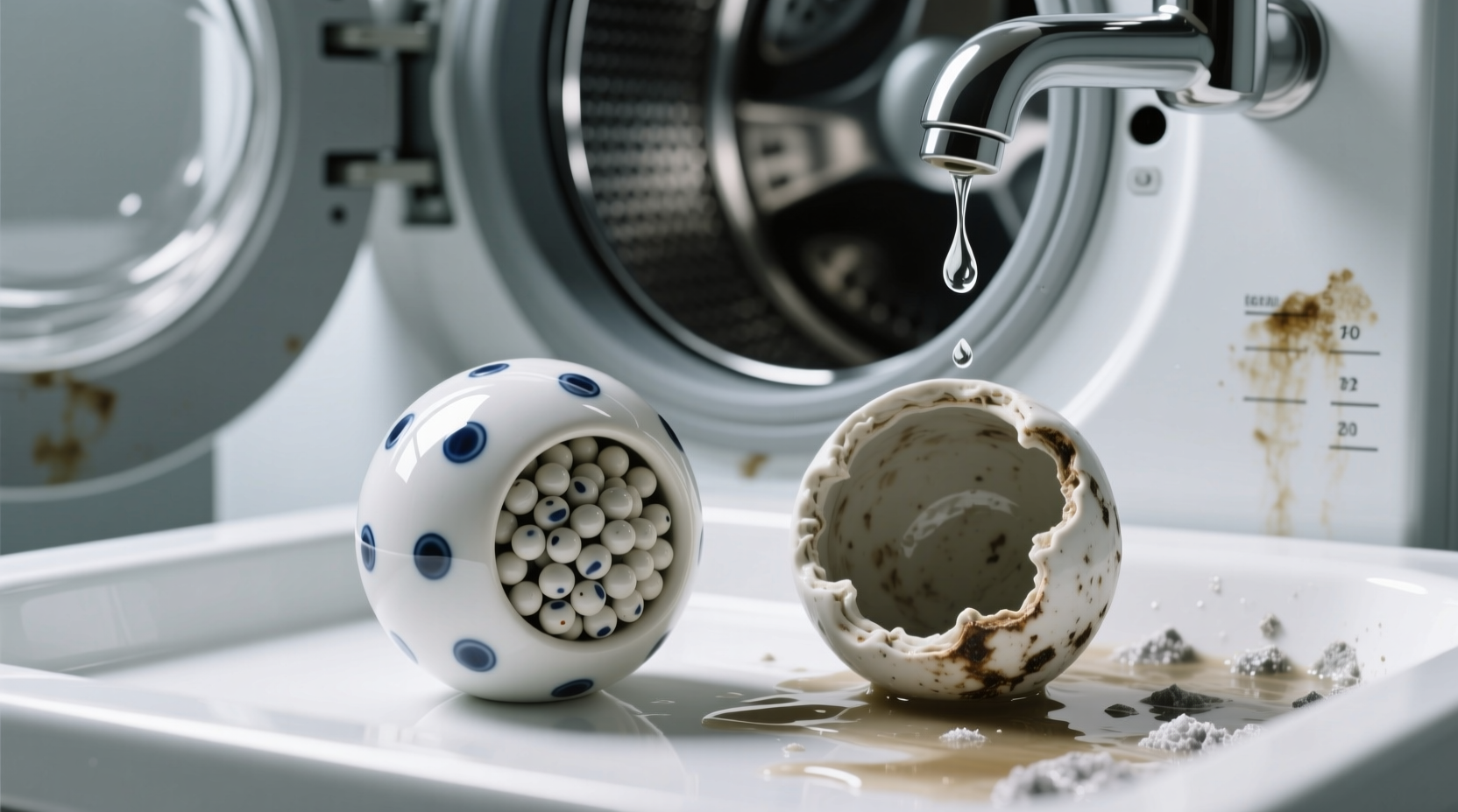 do ceramic laundry balls work on hard water