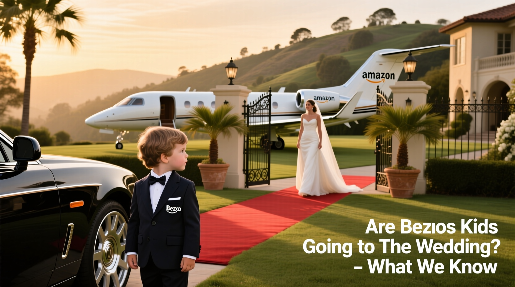 are bezos kids going to the wedding