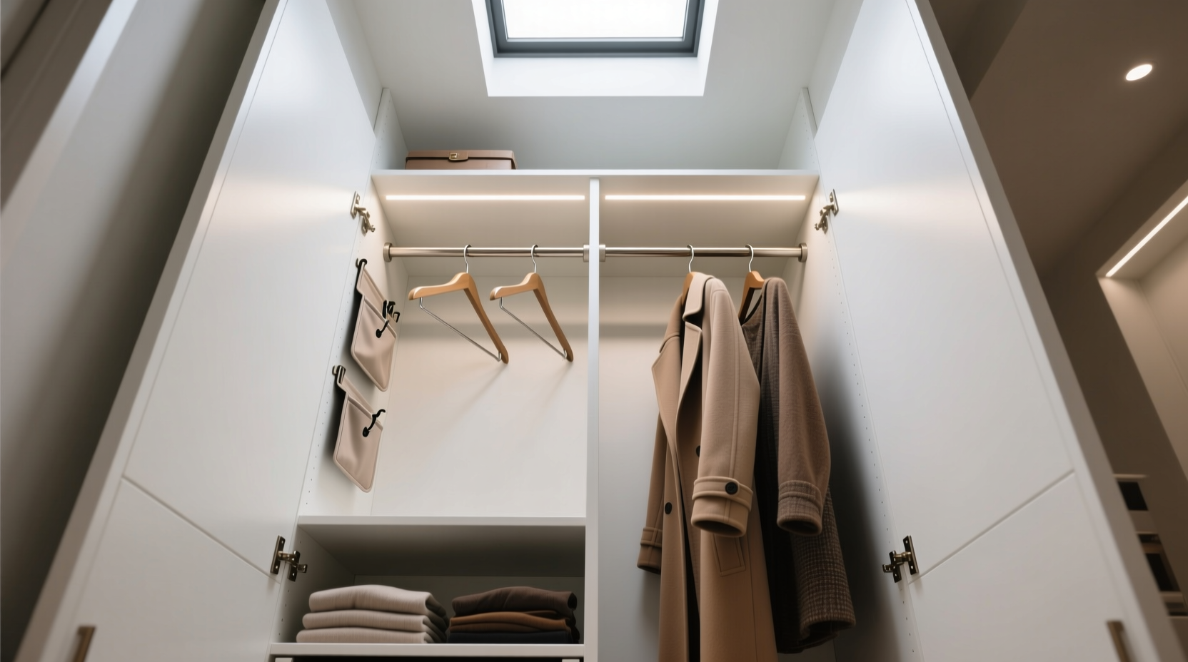 tiny closet organization for tall people