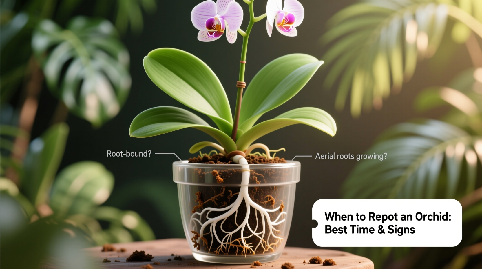 When To Repot An Orchid