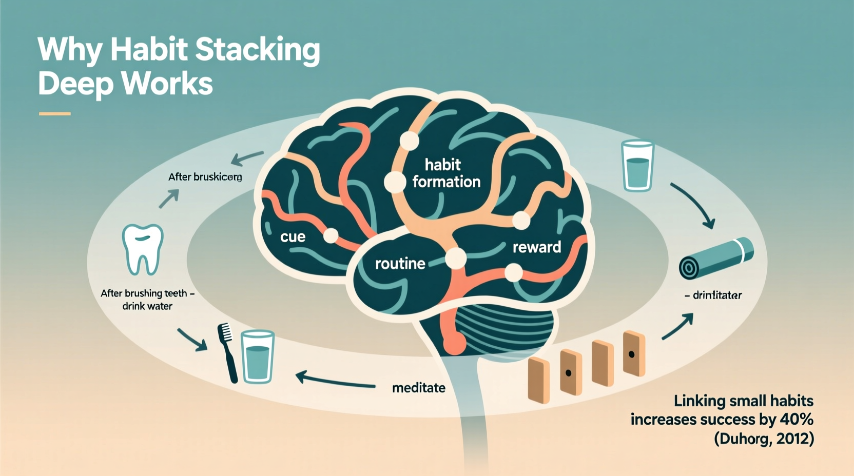 psychology of habit stacking why linking routines helps you stick to goals