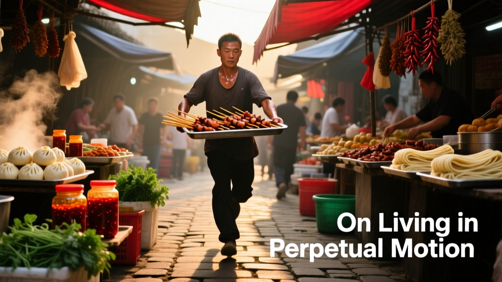 On Living In Perpetual Motion: How Nomadic Culinary Life Rewires Taste, Time, and Identity