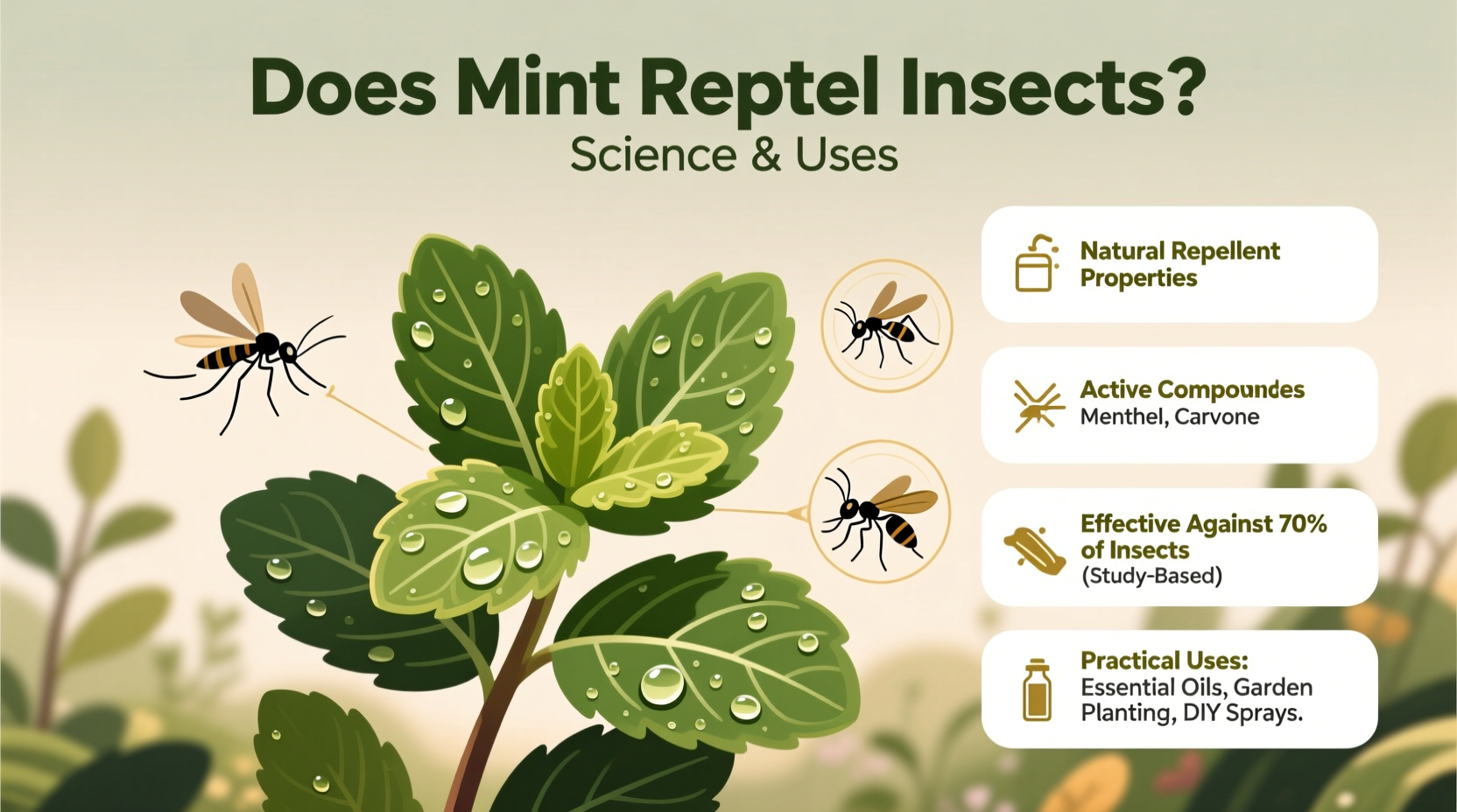5 Ways Mint Repels Insects | TheHomeSprouts