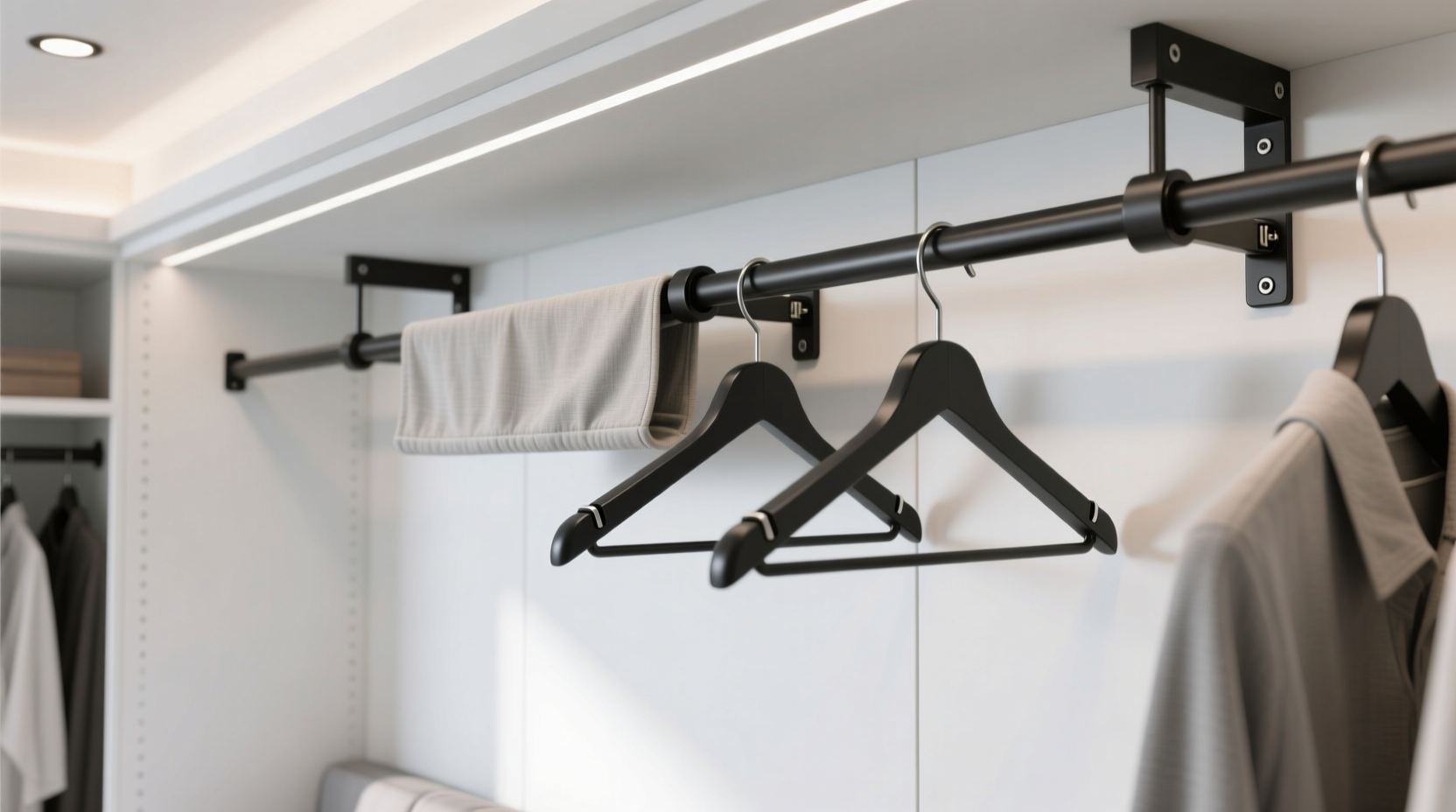 closet organization tips for ceiling fan zones