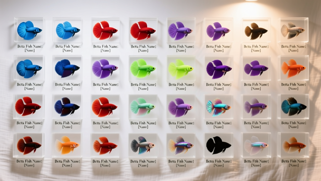 650 Betta Fish Names for All Different Types and Colors