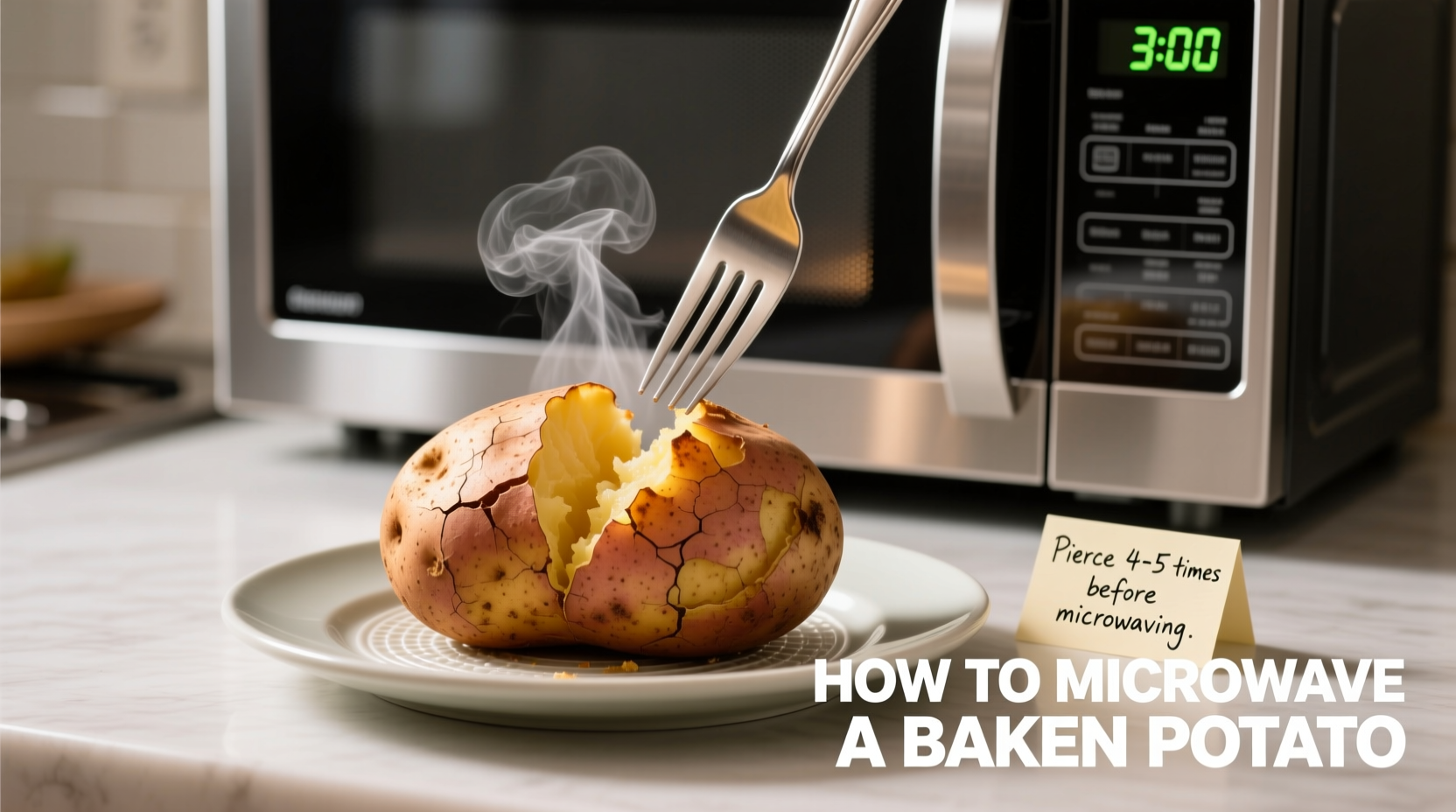 Microwave Baked Potato: Fast Perfect Results in 15 Minutes