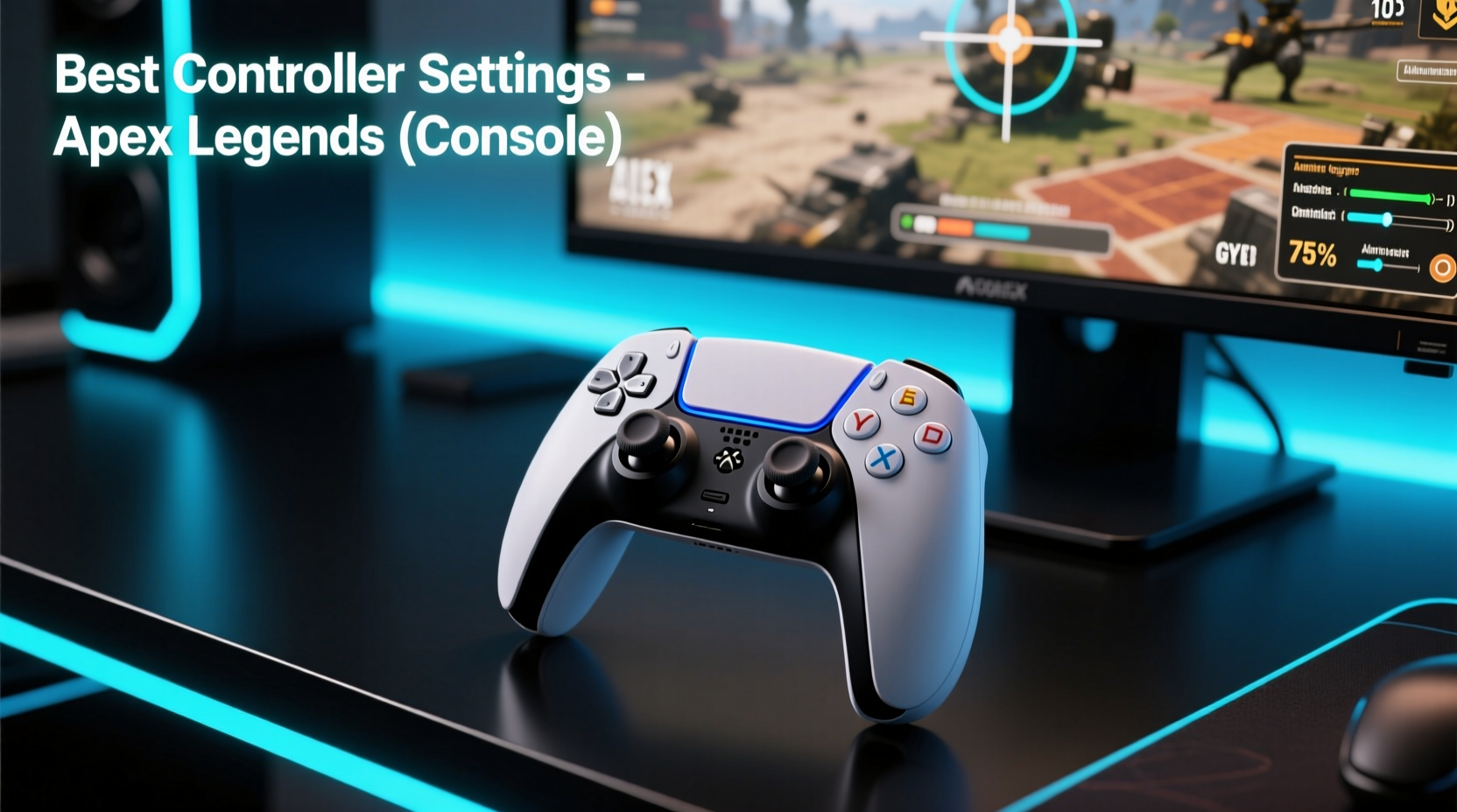 best controller settings for apex legends on console for accuracy