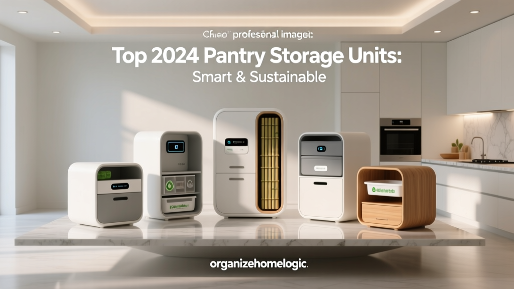 Top 2024 Pantry Storage Units: Smart & Sustainable