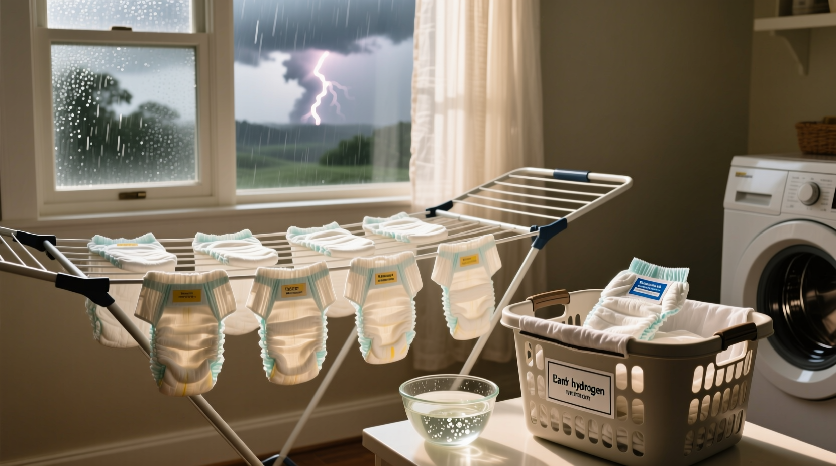 sanitize cloth diapers in monsoon without mold
