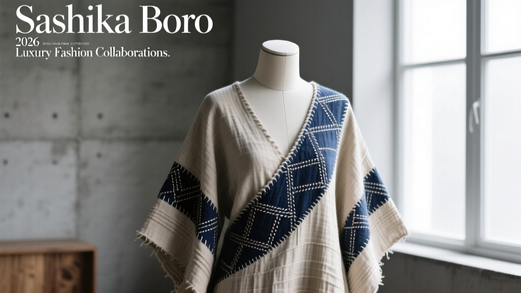 Sashiko & Boro: 2026 Global Luxury Fashion Collaborations