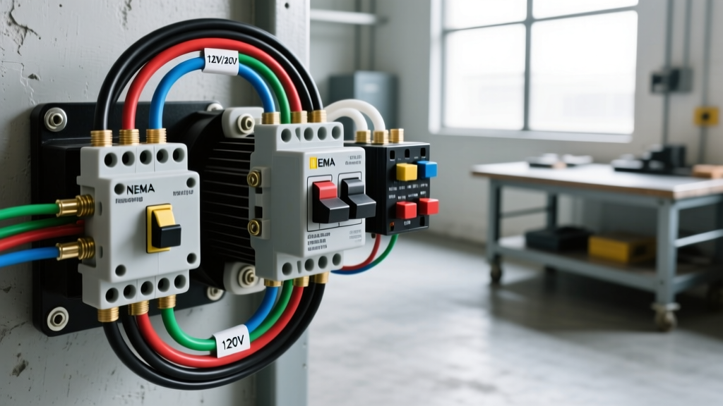 How to Read and Wire NEMA Motor Wiring Diagrams for 120V/240V Reversing